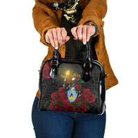 Saint Lucia Shoulder Handbag Rose Iron Helmet - Wonder Print Shop