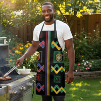 Brazil And Haiti Football Apron Mix Brazilian Haitian Roots