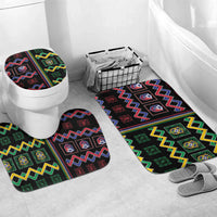 Brazil And Haiti Football Bathroom Set Mix Brazilian Haitian Roots