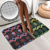 Brazil And Haiti Football Bathroom Set Mix Brazilian Haitian Roots