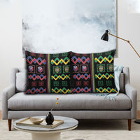 Brazil And Haiti Football Pillow Cover Mix Brazilian Haitian Roots