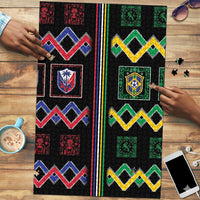 Brazil And Haiti Football Puzzle Mix Brazilian Haitian Roots