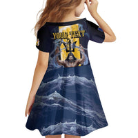 Personalized Barbados Family Matching Off Shoulder Short Dress and Hawaiian Shirt Pride And Industry - Wonder Print Shop