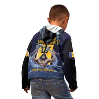 Personalized Barbados Kid Hoodie Pride And Industry - Wonder Print Shop