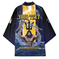 Personalized Barbados Kimono Pride And Industry - Wonder Print Shop