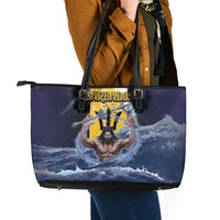 Barbados Leather Tote Bag Pride And Industry - Wonder Print Shop