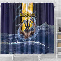 Barbados Shower Curtain Pride And Industry - Wonder Print Shop