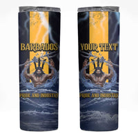 Personalized Barbados Skinny Tumbler Pride And Industry - Wonder Print Shop