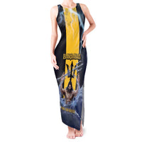 Personalized Barbados Tank Maxi Dress Pride And Industry - Wonder Print Shop