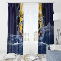 Barbados Window Curtain Pride And Industry - Wonder Print Shop
