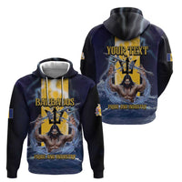 Personalized Barbados Zip Hoodie Pride And Industry - Wonder Print Shop