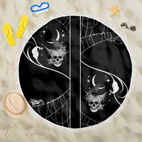 Skull Cowboy Beach Blanket Western Yoke Style - Wonder Print Shop