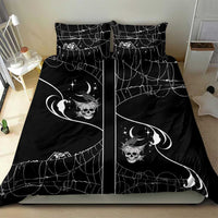 Skull Cowboy Bedding Set Western Yoke Style - Wonder Print Shop