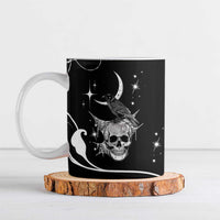 Skull Cowboy Ceramic Mug Western Yoke Style - Wonder Print Shop
