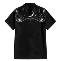 Skull Cowboy Family Matching Mermaid Dress and Hawaiian Shirt Western Yoke Style - Wonder Print Shop