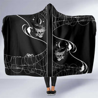 Skull Cowboy Hooded Blanket Western Yoke Style - Wonder Print Shop