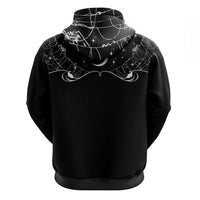 Skull Cowboy Hoodie Western Yoke Style - Wonder Print Shop