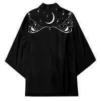 Skull Cowboy Kimono Western Yoke Style - Wonder Print Shop
