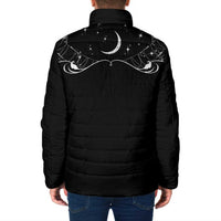 Skull Cowboy Padded Jacket Western Yoke Style - Wonder Print Shop