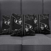 Skull Cowboy Pillow Cover Western Yoke Style - Wonder Print Shop