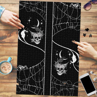 Skull Cowboy Puzzle Western Yoke Style - Wonder Print Shop