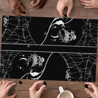 Skull Cowboy Puzzle Western Yoke Style - Wonder Print Shop
