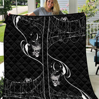 Skull Cowboy Quilt Western Yoke Style - Wonder Print Shop
