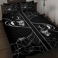 Skull Cowboy Quilt Bed Set Western Yoke Style - Wonder Print Shop