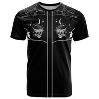 Skull Cowboy T Shirt Western Yoke Style - Wonder Print Shop