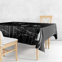 Skull Cowboy Tablecloth Western Yoke Style - Wonder Print Shop