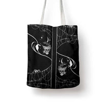 Skull Cowboy Tote Bag Western Yoke Style - Wonder Print Shop
