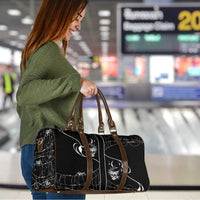 Skull Cowboy Travel Bag Western Yoke Style - Wonder Print Shop