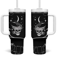 Skull Cowboy Tumbler With Handle Western Yoke Style - Wonder Print Shop