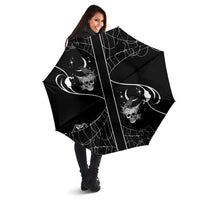 Skull Cowboy Umbrella Western Yoke Style - Wonder Print Shop