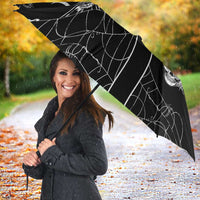 Skull Cowboy Umbrella Western Yoke Style - Wonder Print Shop