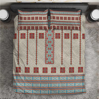Lithuanian National Costume Bedding Set Traditional Folk Pattern - Wonder Print Shop