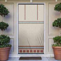 Lithuanian National Costume Door Cover Traditional Folk Pattern - Wonder Print Shop