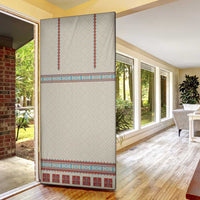 Lithuanian National Costume Door Cover Traditional Folk Pattern - Wonder Print Shop