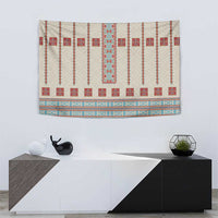 Lithuanian National Costume Tapestry Traditional Folk Pattern - Wonder Print Shop