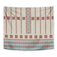 Lithuanian National Costume Tapestry Traditional Folk Pattern - Wonder Print Shop