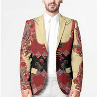 Portugal National Costume Blazer Barcelos Rooster Patterns - Wonder Print Shop