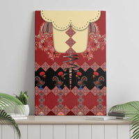Portugal National Costume Canvas Wall Art Barcelos Rooster Patterns - Wonder Print Shop