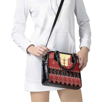 Portugal National Costume Shoulder Handbag Barcelos Rooster Patterns - Wonder Print Shop