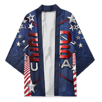 Custom United States Soccer Kimono American Flag Stars Trophy