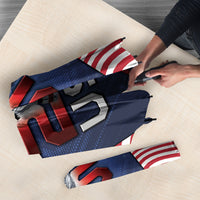 United States Soccer Umbrella American Flag Stars Trophy