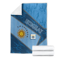 Uruguay Football Blanket Sun Of May Symbol Unique Style