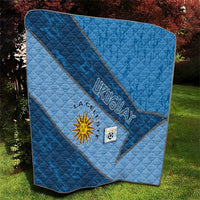 Uruguay Football Quilt Sun Of May Symbol Unique Style