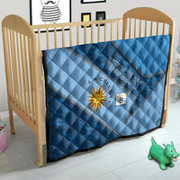Uruguay Football Quilt Sun Of May Symbol Unique Style