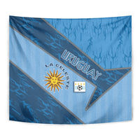 Uruguay Football Tapestry Sun Of May Symbol Unique Style
