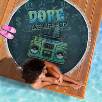 Dope Like Hip Hop Beach Blanket Hiphop Graffiti Style - Wonder Print Shop